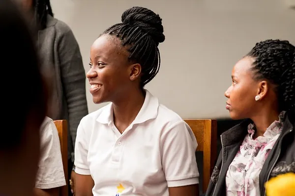 Attendees in the audience at PyCon Tanzania